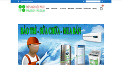 Desktop Screenshot of dienmaylocphat.com